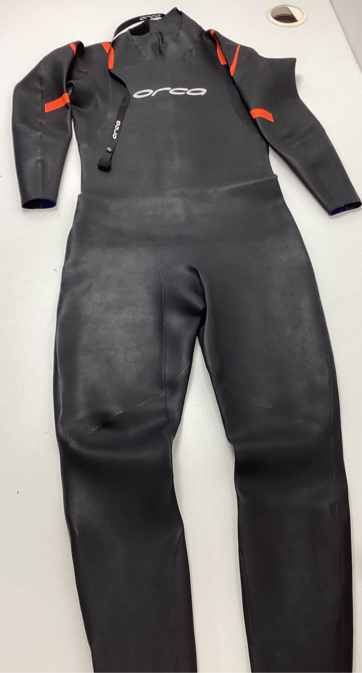 Pre Loved Men's size 8 Orca TRN Open Water Wetsuit (1489) - Grade C