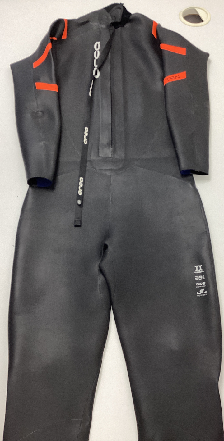 Pre Loved Men's size 8 Orca TRN Open Water Wetsuit (1001) - Grade B