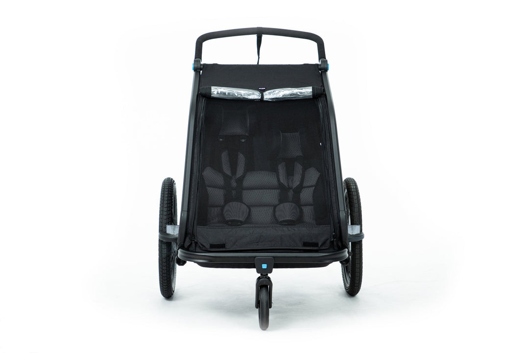 Cube Kids Trailer (Double CMPT) - Black