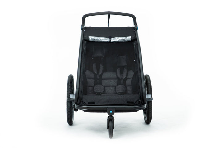 Cube Kids Trailer (Double CMPT) - Black