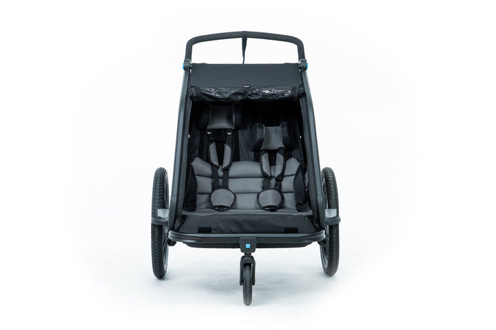 Cube Kids Trailer (Double CMPT) - Black