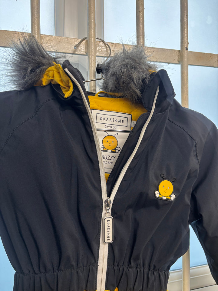 Pre Loved Roarsome BUZZ the Bee Snowsuit - Age 3-4 (170)