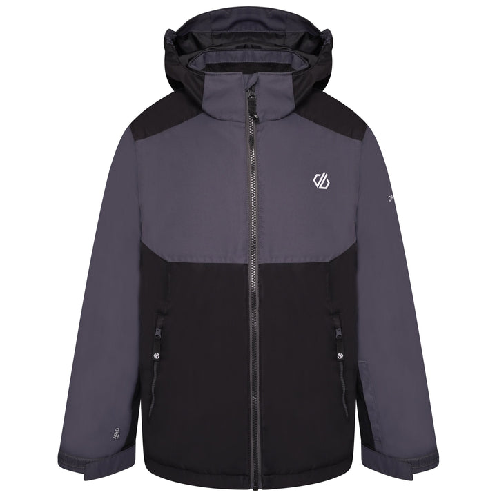 Dare2B Kids' Impose III Ski Jacket | Ebony Grey Black