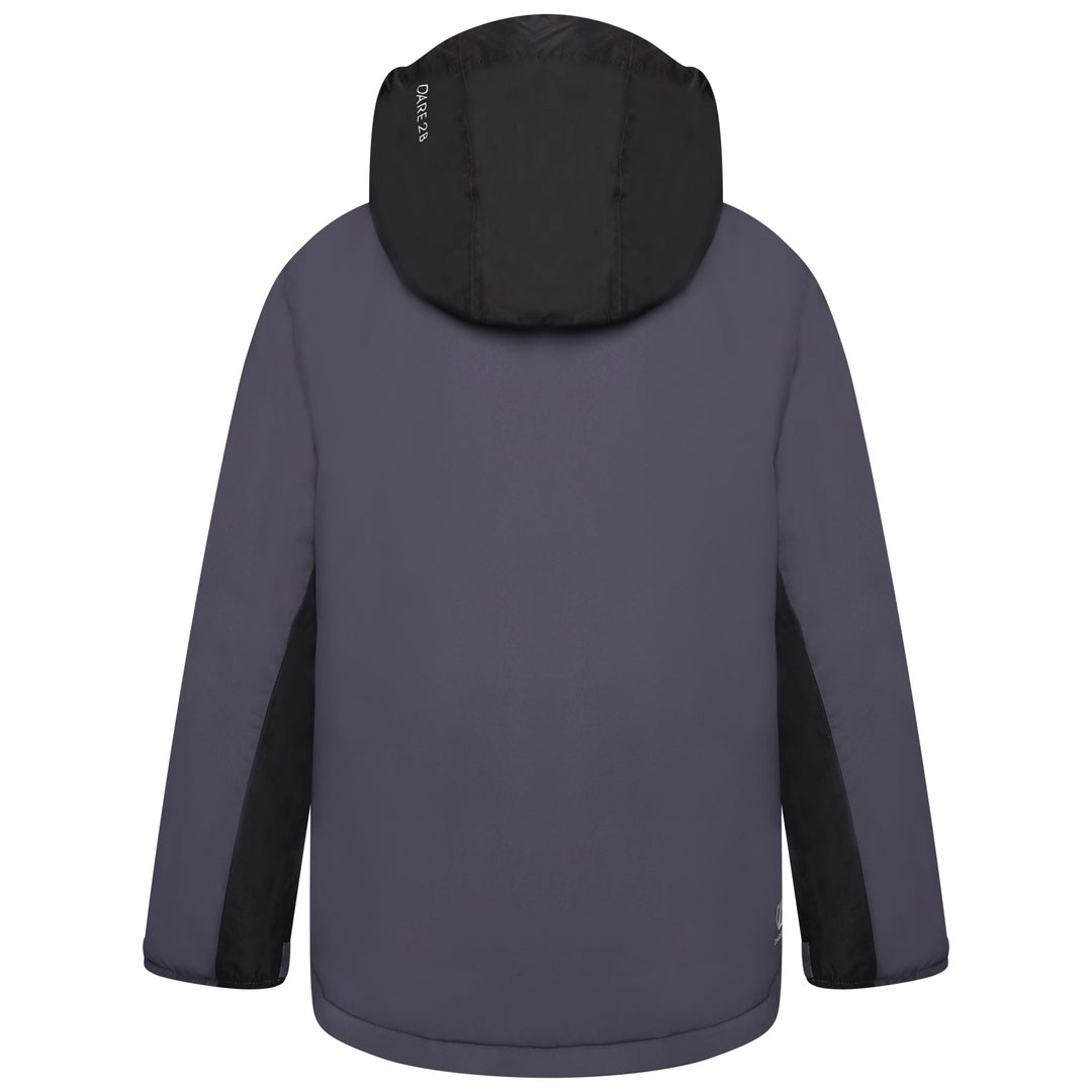 Dare2B Kids' Impose III Ski Jacket | Ebony Grey Black