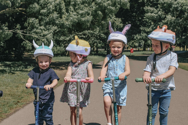 Roarsome Helmet Cover- SPIKE the dino