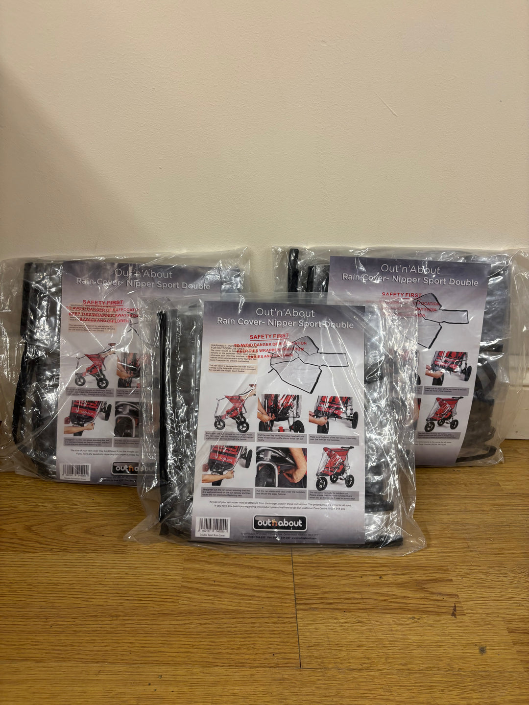 Pre Loved Out 'n' About Nipper Rain Covers- DOUBLE