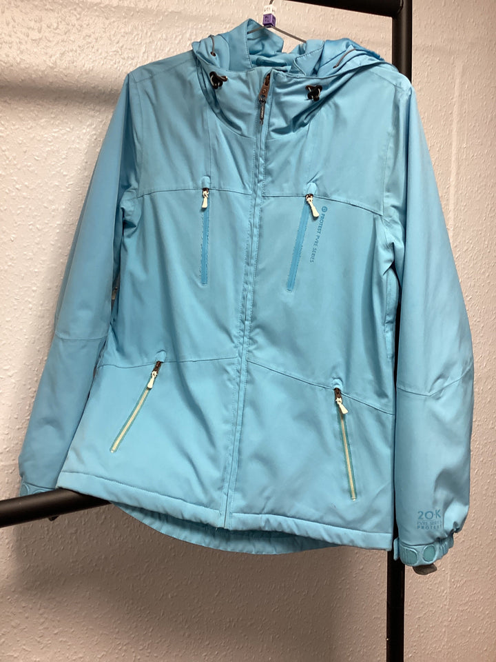 Pre-Loved Protest Kenzia Womens Snow Jacket (691) Satin Blue L (14): Grade B