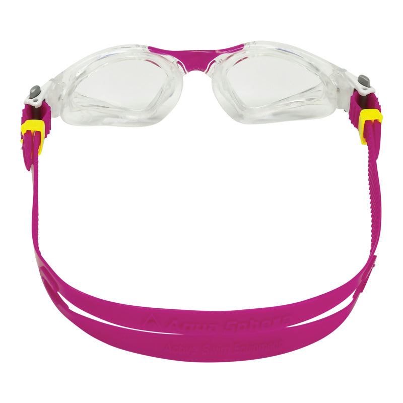 Aquasphere Kayenne Compact Goggles - Clear Lens - Raspberry