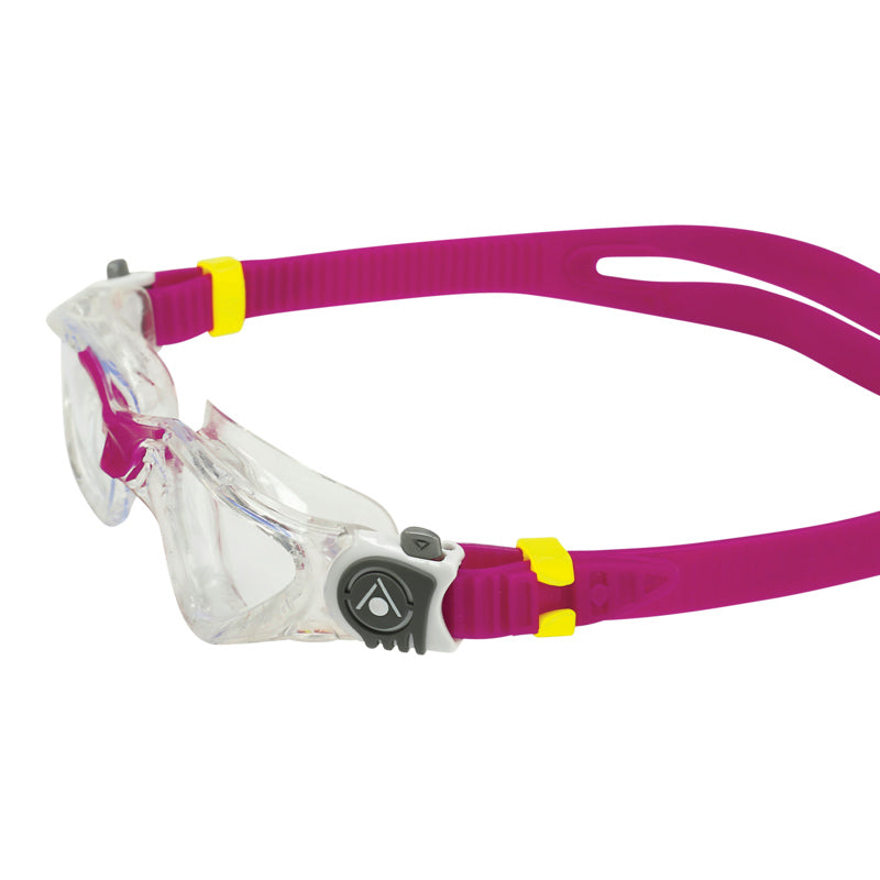 Aquasphere Kayenne Compact Goggles - Clear Lens - Raspberry