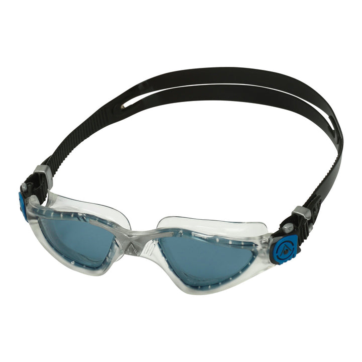 Aquasphere Kayenne Goggles - Smoke Lens - Transparent/Silver/Blue
