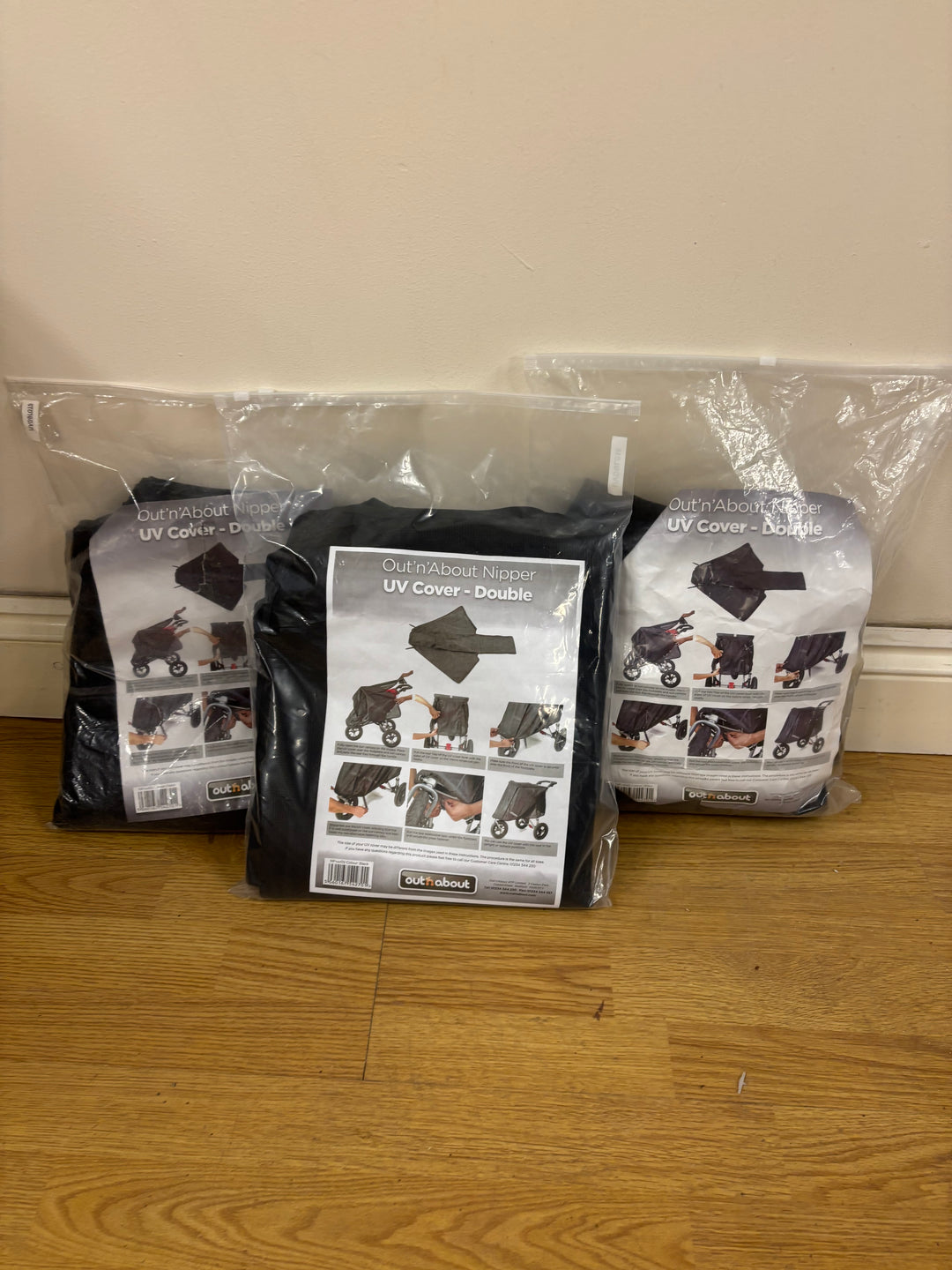 Pre Loved Out 'n' About Nipper UV Covers- DOUBLE