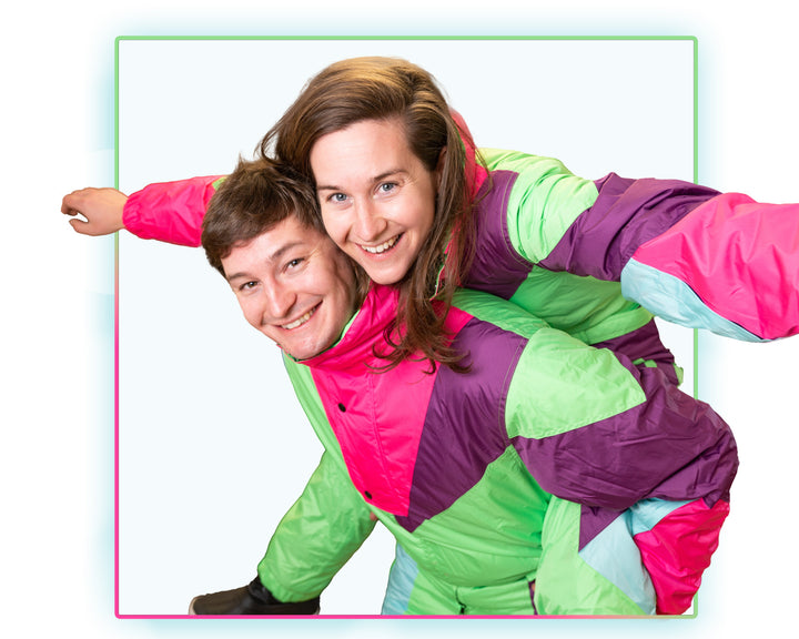 Funky Alps Old School Ski Suit Hire