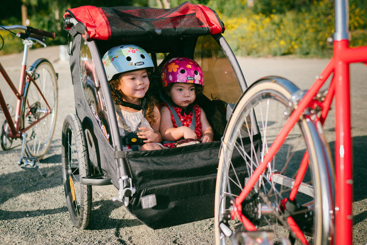 HIRE a Burley Honey Bee™ - Kids Bike Trailers