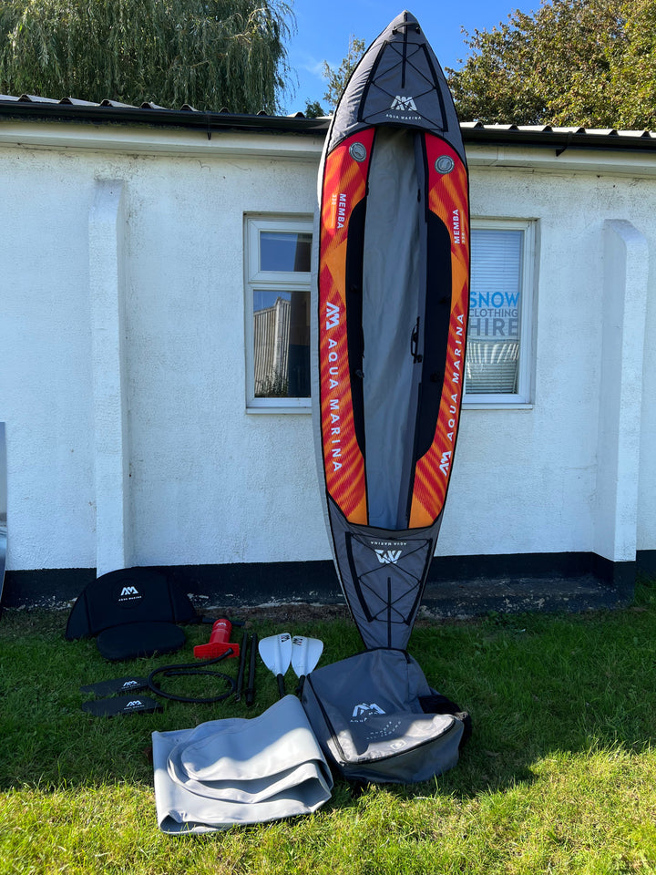 Pre Loved Aqua Marina Memba 330 Inflatable 1 Person Kayak (ME001)