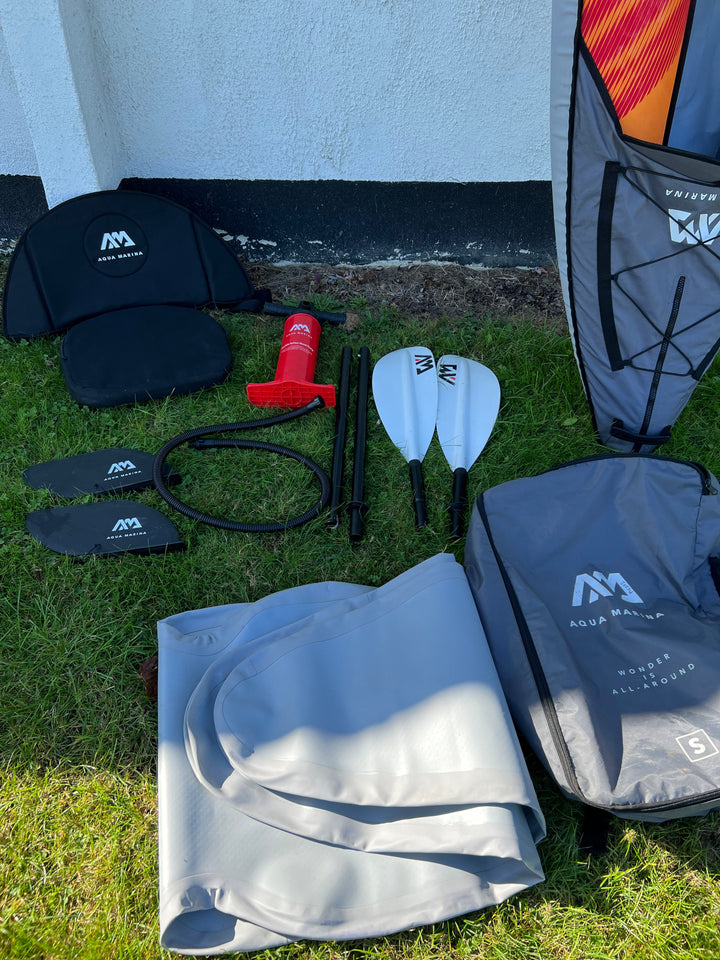 Pre Loved Aqua Marina Memba 330 Inflatable 1 Person Kayak (ME001)