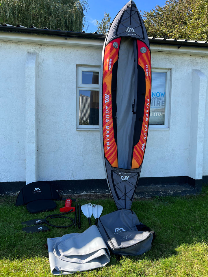 Pre Loved Aqua Marina Memba 330 Inflatable 1 Person Kayak (ME001)