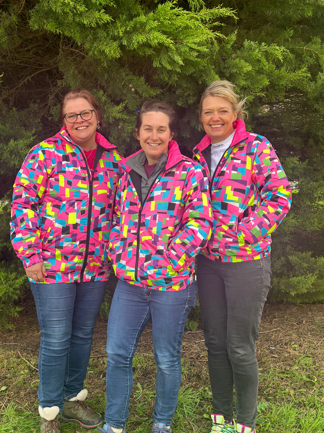 Funky Alps - Skijack Disco - 80'er jaren neon print - winterjas - water- en winddicht - uniseks - print - maat S-XXL, Print, S Funky Alps - Skijack Disco - 80'er jaren neon print - winterjas - water- en winddicht - uniseks - print - maat S-XXL, Print, S