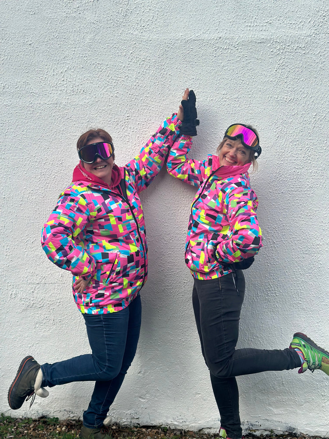 Funky Alps Ski Jacket 80s Disco