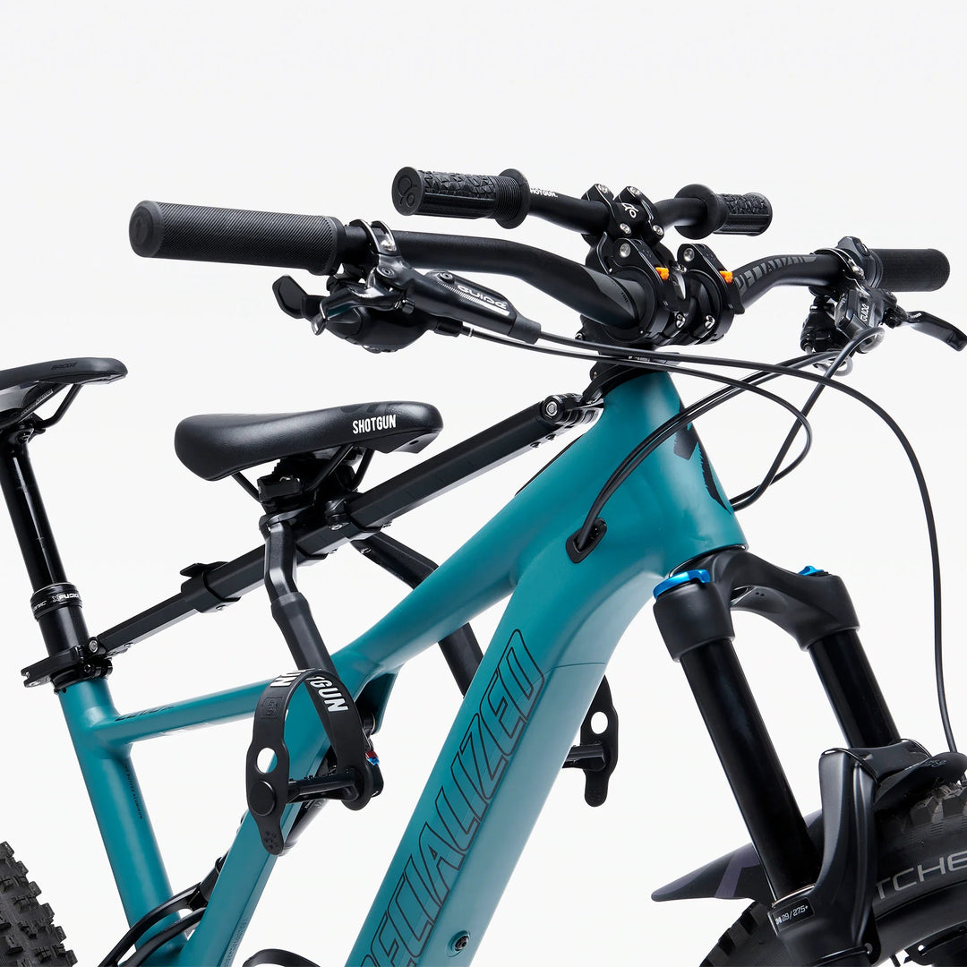 Shotgun Pro Child Bike Seat + Handlebars Combo - Kids Bike Trailers