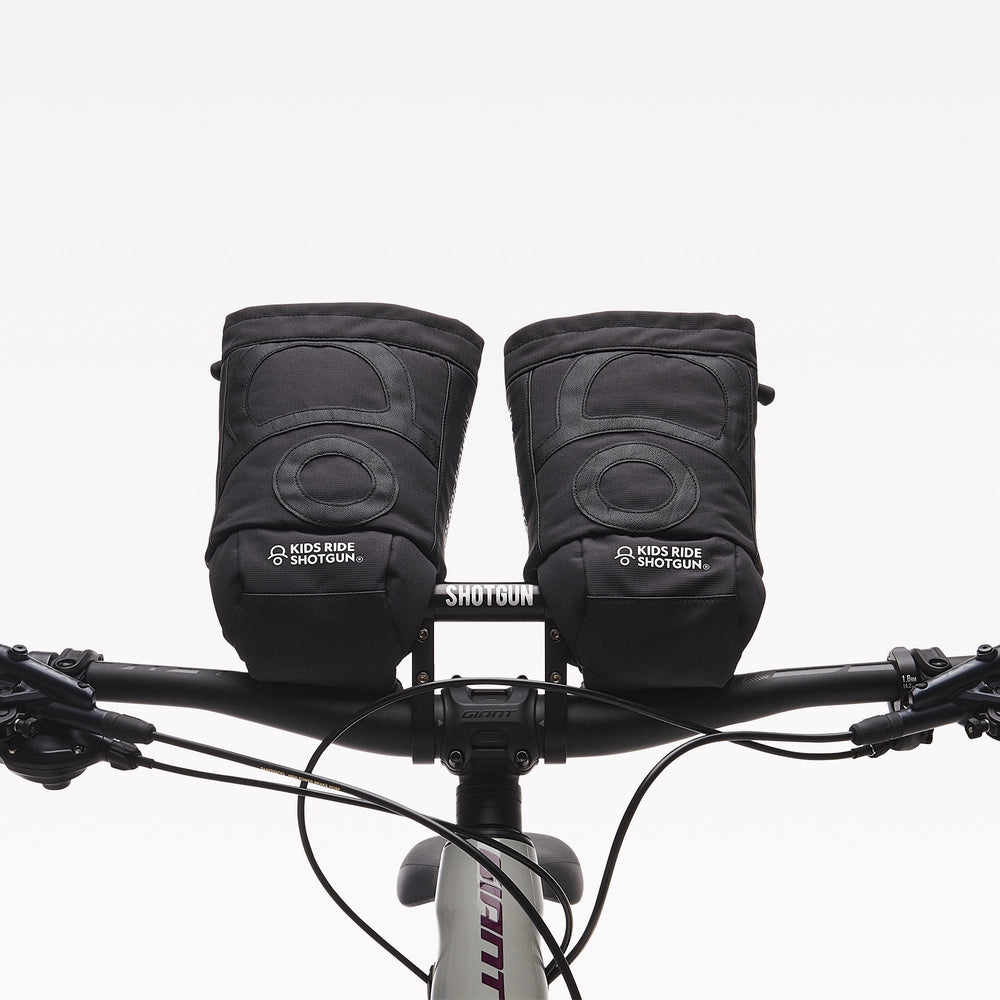 Kids Ride Shotgun Pogies - Kids Bike Trailers