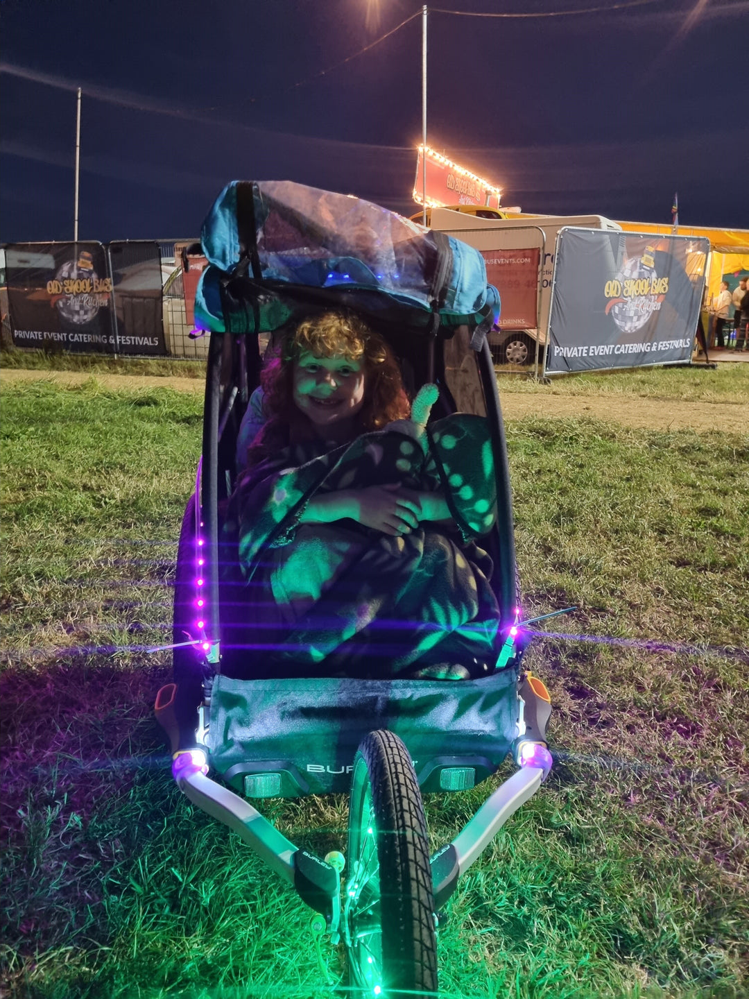 HIRE a Burley Trailer - For Festival Use (with Jogger Kit) - Kids Bike Trailers