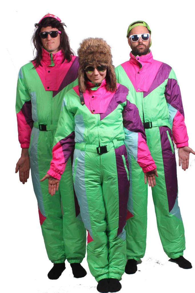Funky Alps Onepiece Skisuit Old School