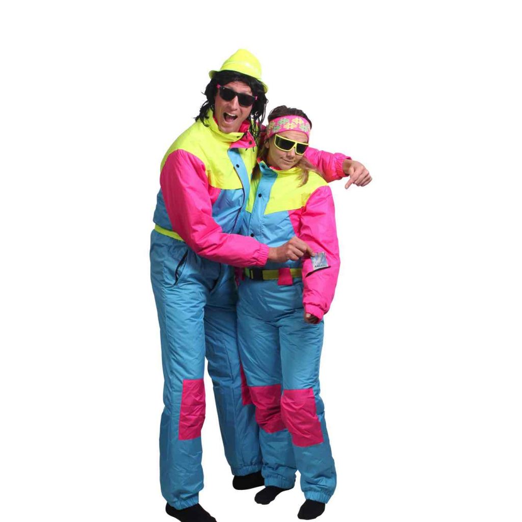 Funky Alps Onepiece Skisuit 80's