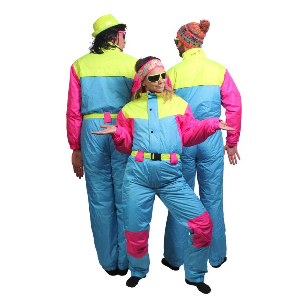 Funky Alps Onepiece Skisuit 80's