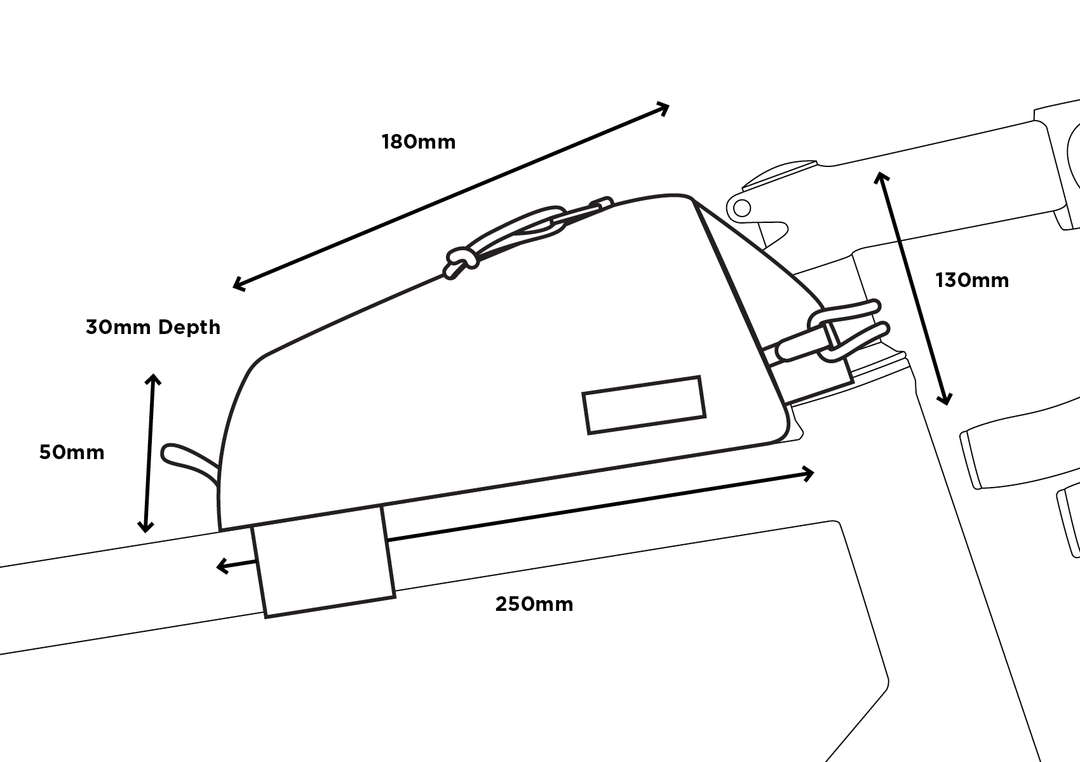 Restrap Top Tube 0.8L