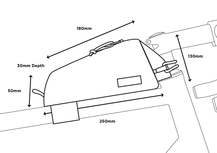 Restrap Top Tube 0.8L