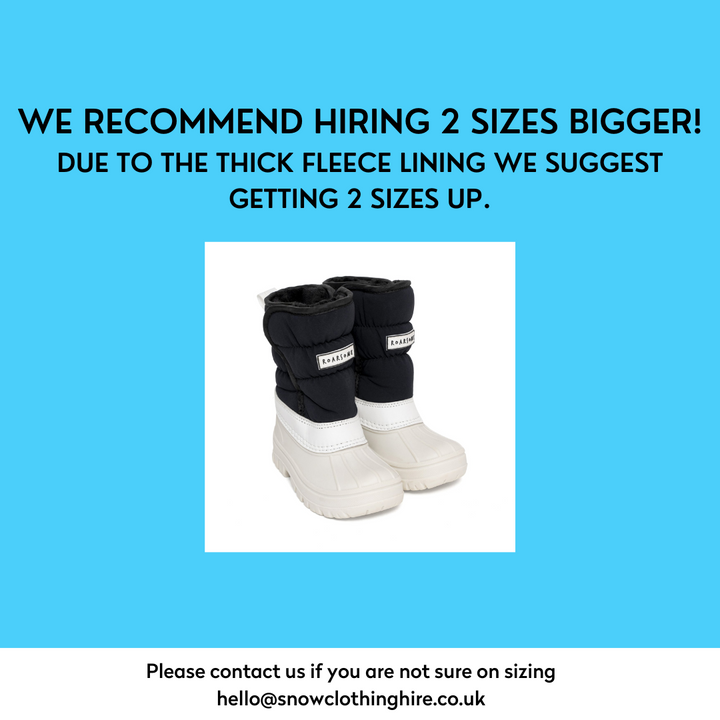 Roarsome Snow Boot Hire (SOLD OUT- PRE LOVED BOOTS AVAILABLE FOR SALE)