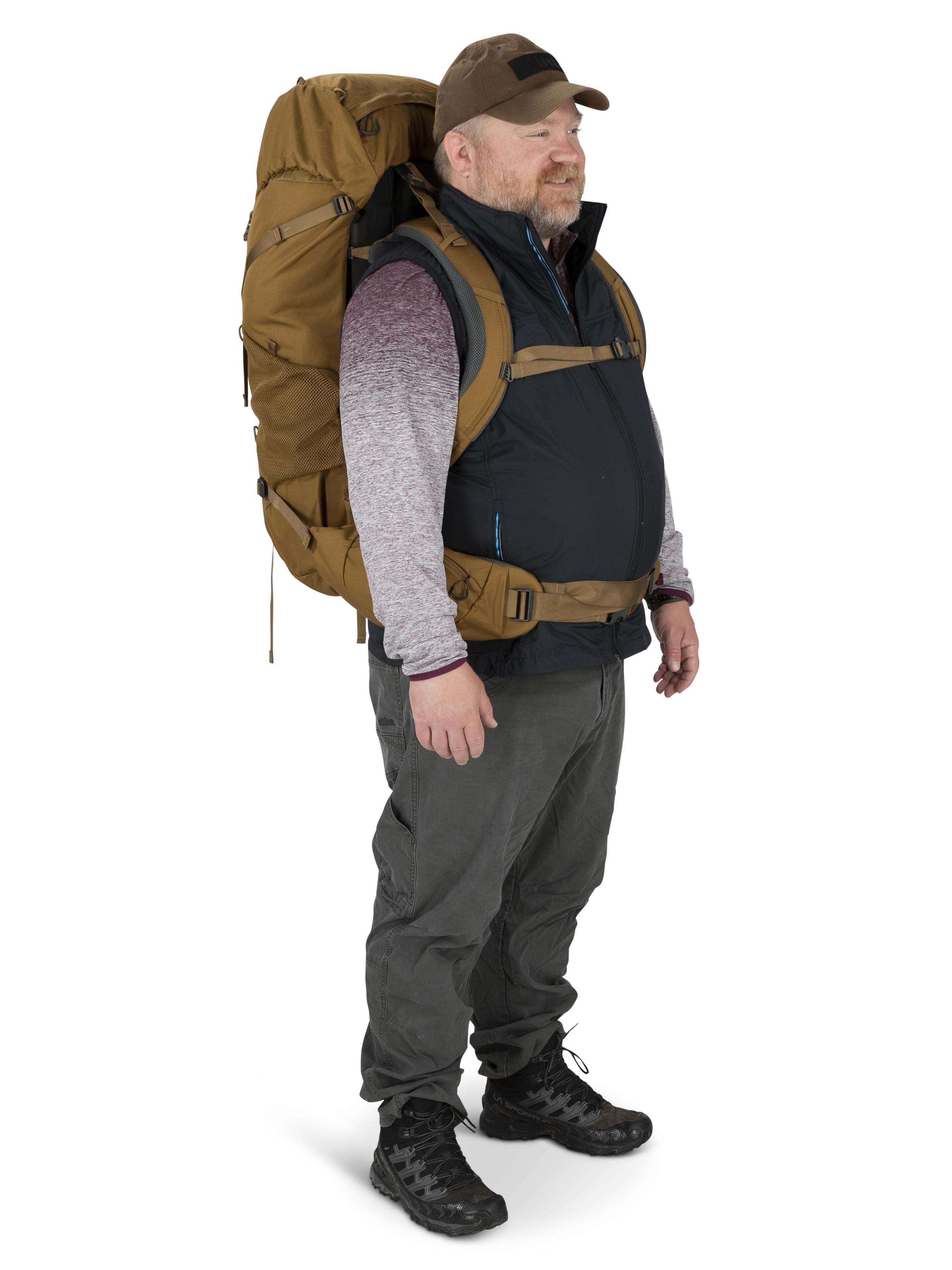 Osprey Rook 65L Extended Fit Mens Backpack Hire – Adventure Kit Hire