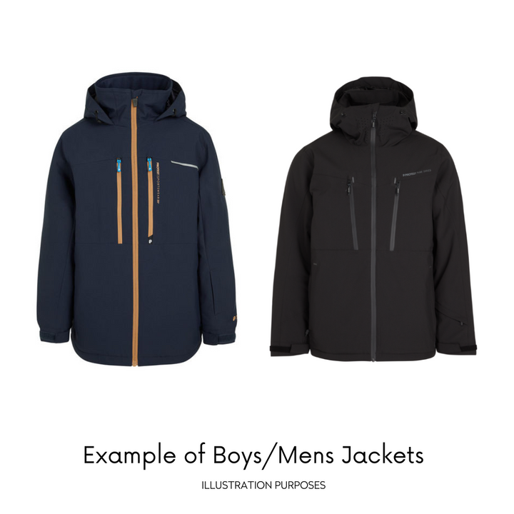 School Ski Jacket Hire (Boys / Mens)