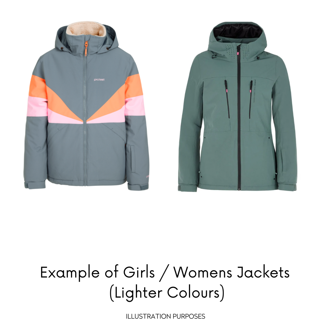 School Ski Jacket Hire (Girls / Womens)