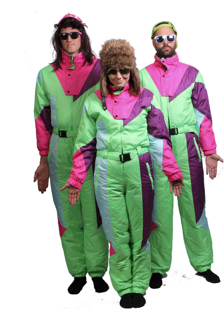 Funky Alps Old School Ski Suit Hire