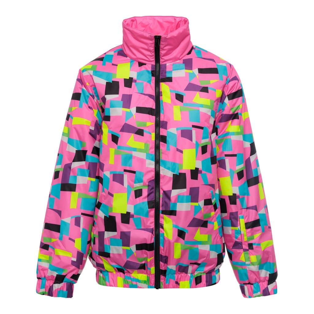 Funky Alps Ski Jacket 80s Disco – Adventure Kit Hire