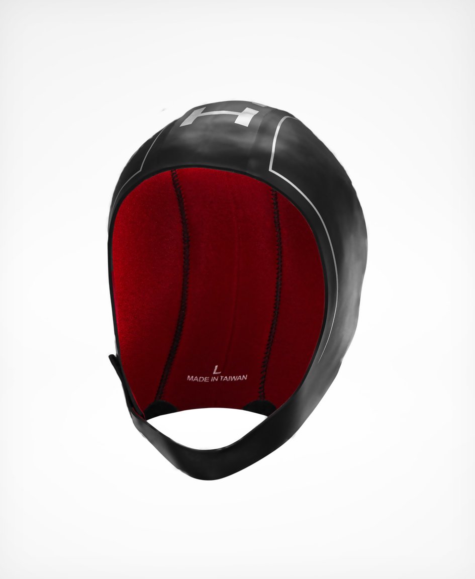 Huub Neoprene Skull Swim Cap - Black - Tri Wetsuit Hire