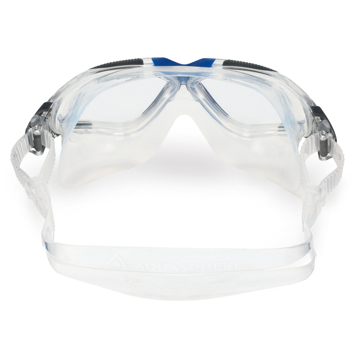 Aquasphere Vista Swim Mask -  Clear Lens - Blue/Grey