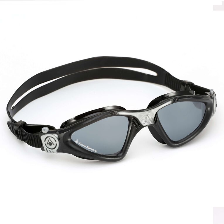 Aquasphere Kayenne Goggles - Smoke Lens - Black/Silver