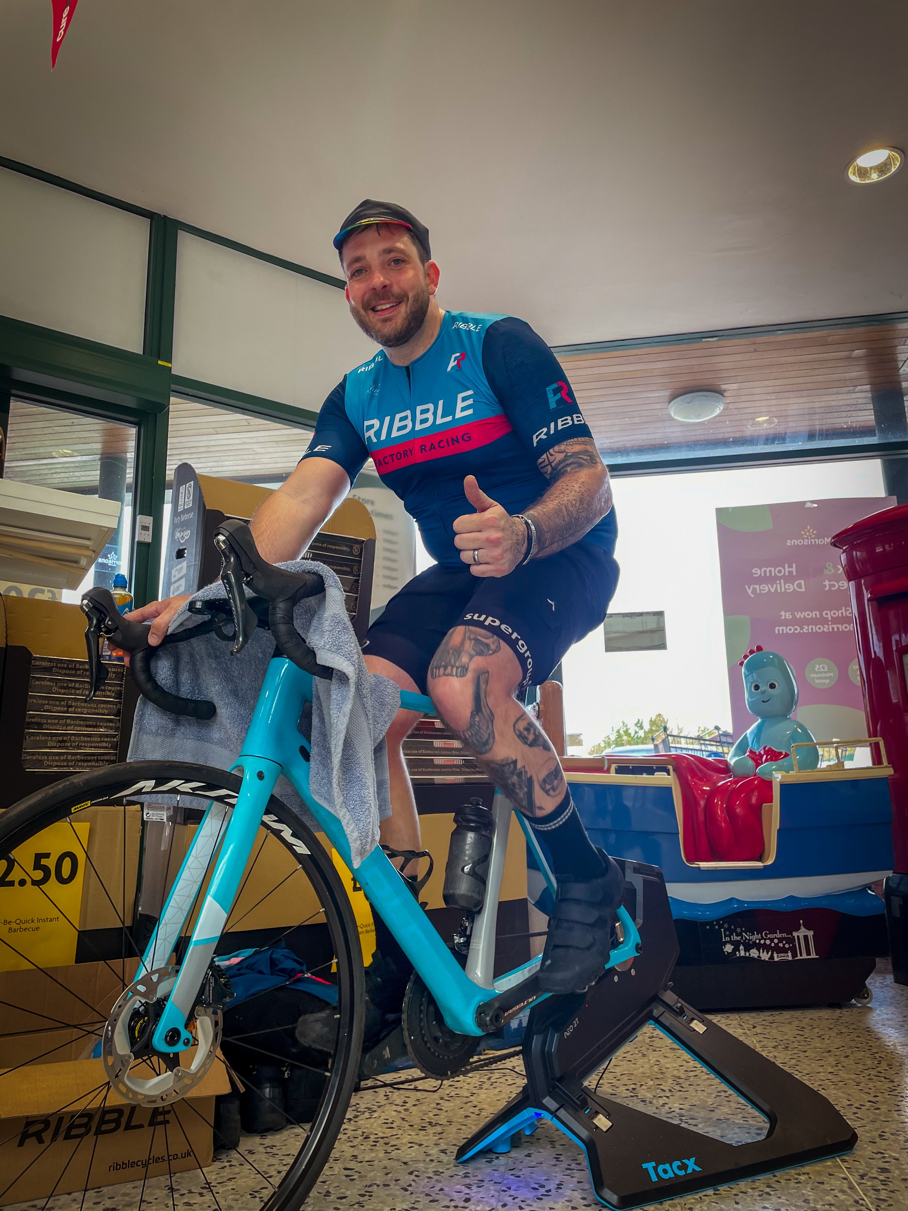 Tacx® NEO 2T Direct Drive Smart Trainer Hire – Adventure Kit Hire