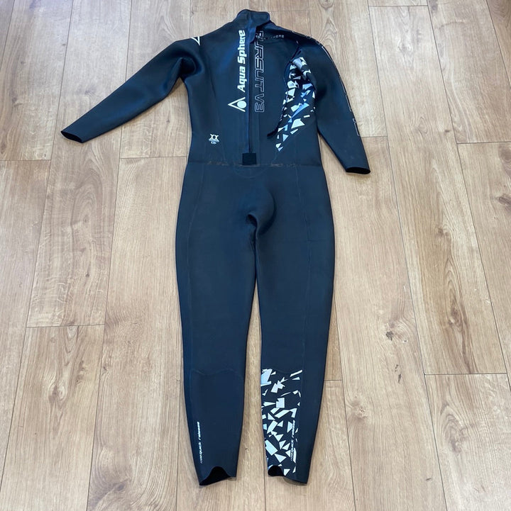 Pre Loved Aquasphere Pursuit v3 Wetsuit Men's XL (32) - Grade B