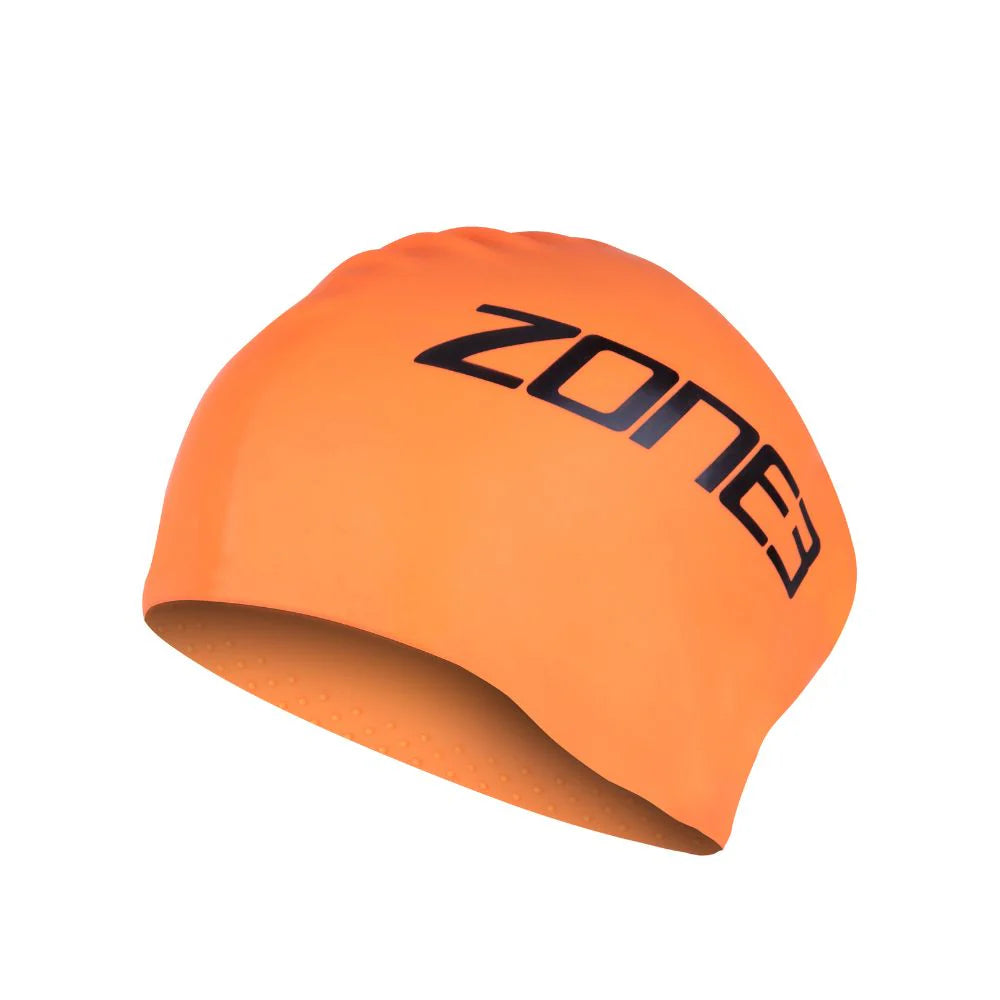 Zone 3 Silicone Swim Cap - Long Hair