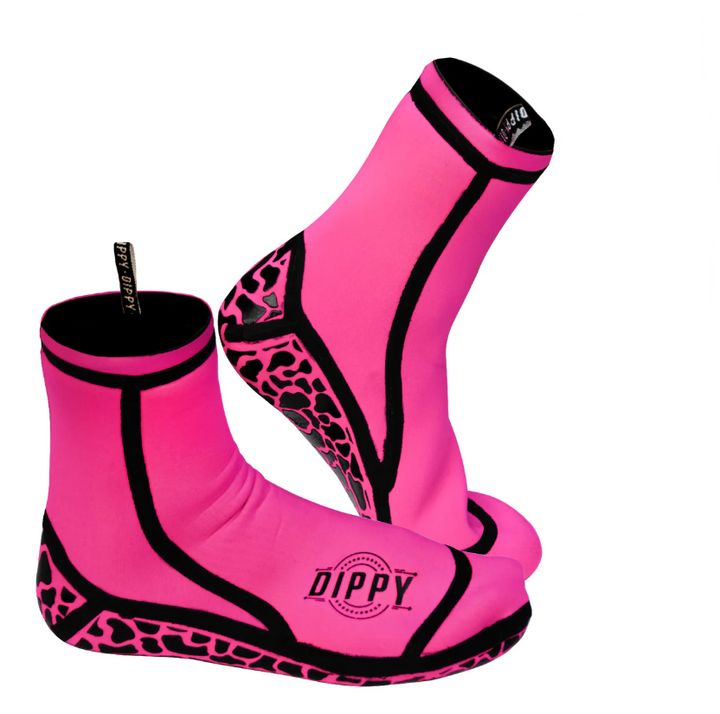 DIPPY Neoprene 3MM Swim Socks - Pink