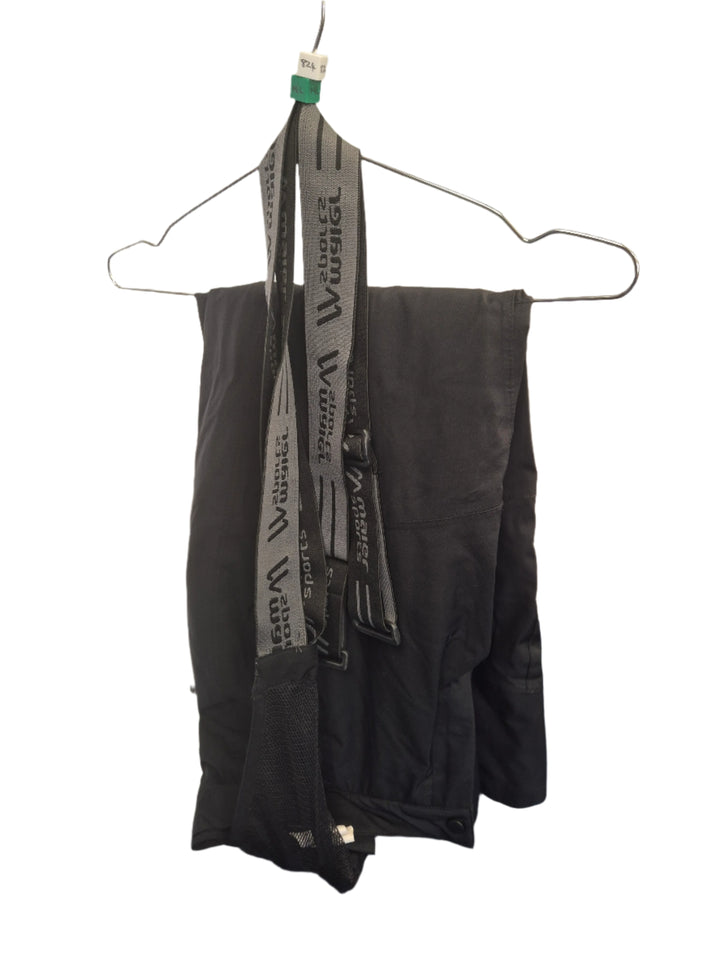Pre-Loved Maier Mens St Anton 2.0 Black Ski Trousers (824) M/L (Maier Size 50)