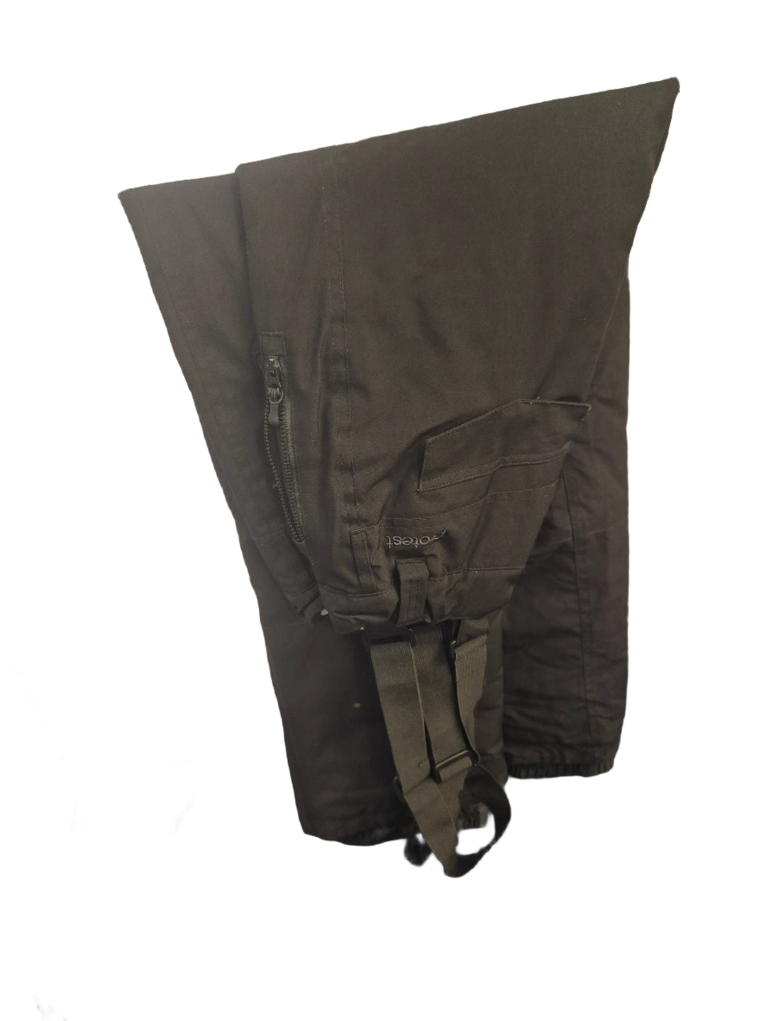 Pre-loved Protest Sunny Black Girls Snow Trousers 152cm (685)