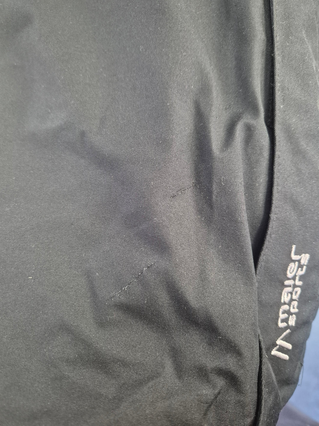 Pre-Loved Maier Mens St Anton 2.0 Black Ski Trousers (846) L (Maier Size 54)