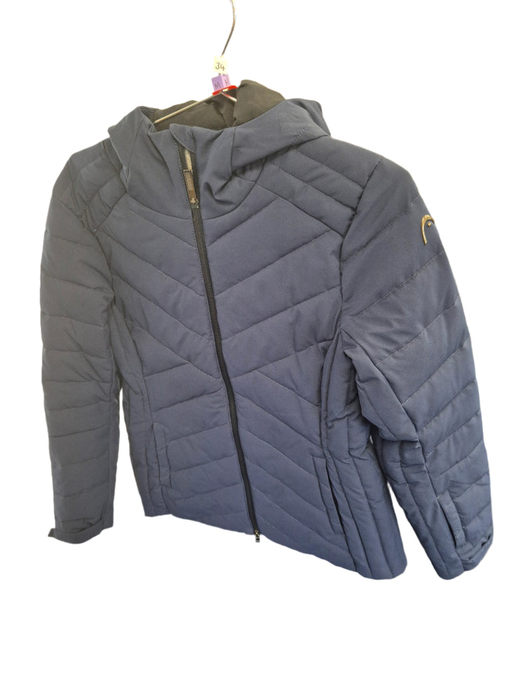 Pre Loved - Head Sabrina Womens Navy Ski Jacket M/12 (34)