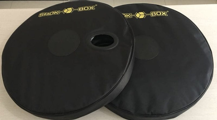 ShokBox Wheel-Bag Set with Triangle Accessory Bag - Turbo Trainer Hire